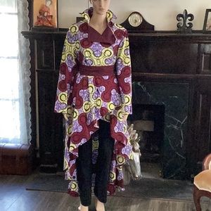 African print jacket/dress